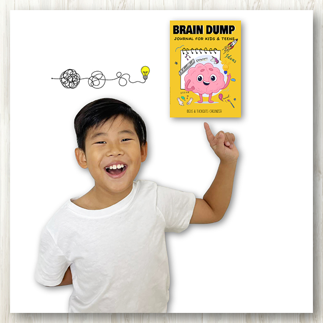 สมุดโน๊ต Brain Dump Journal (Ideas & Thoughts Organizer)