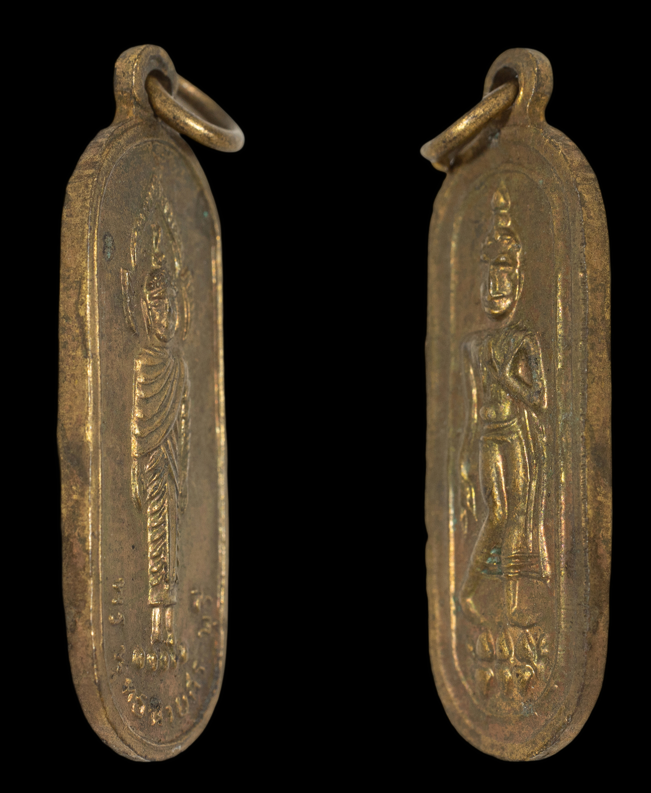 เหรียญพระพุทธฉายสระบุรี หลังพระลีลา ปี 2500