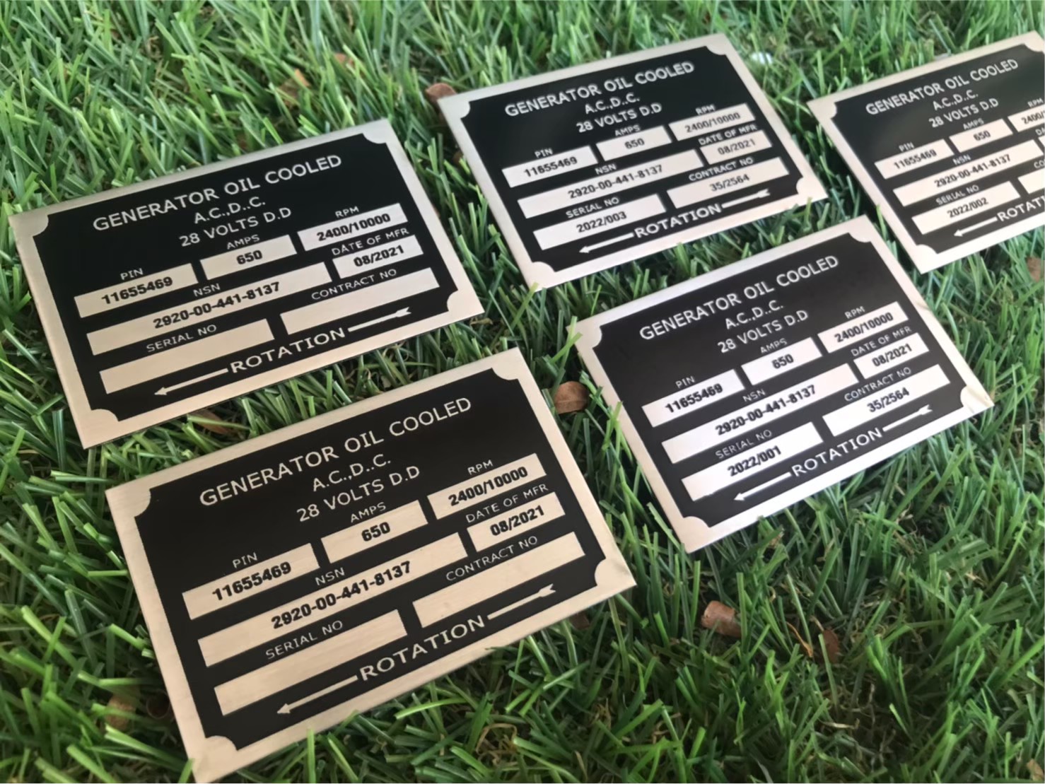 ป้ายเนมเพลทกัดกรด