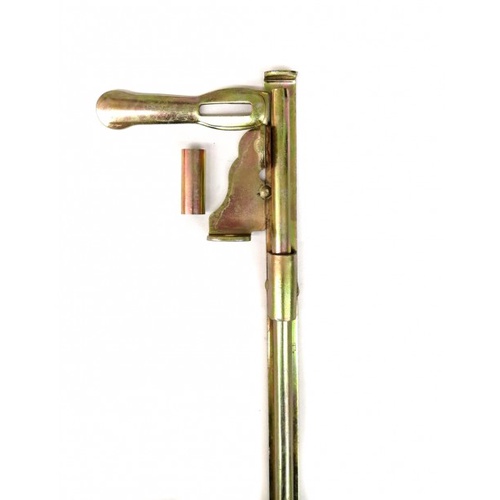 กลอน 17 สีรุ้ง ขวา-ซ้าย พร้อมหูกลอน (ราคารวมแวท) ลอนขวางประตูเหล็ก กลอนขวาง ประตู กลอนประตูรั้วชุบรุ้ง