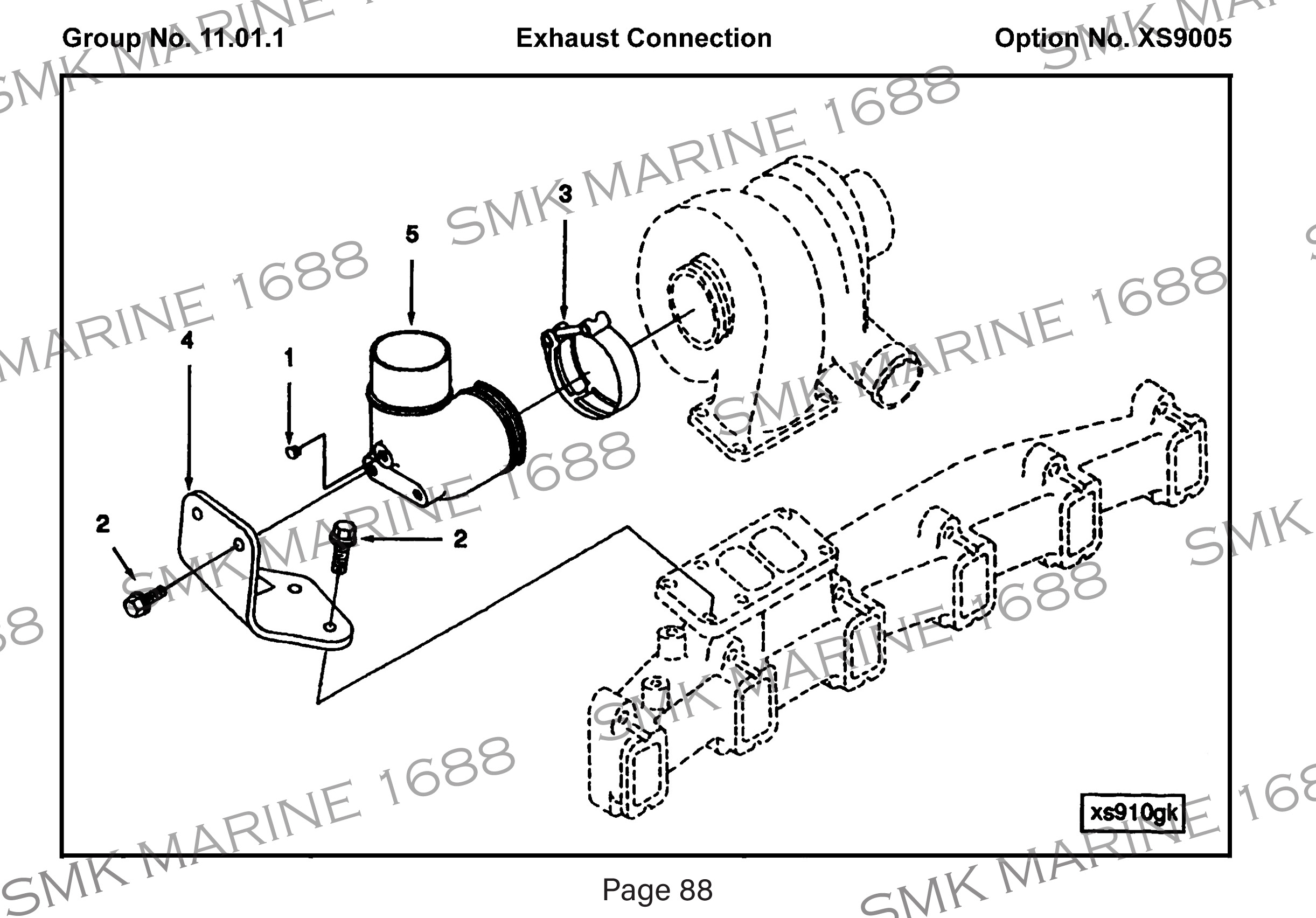 Cummins B Series 3903652 V Band Clamp / เข็มขัด V Band
