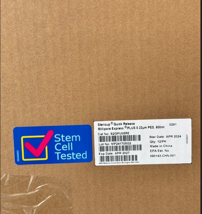 S2GPU05RE Stericup Quick Release-GP Sterile Vacuum Filtration 0.22 um PES 500 ml