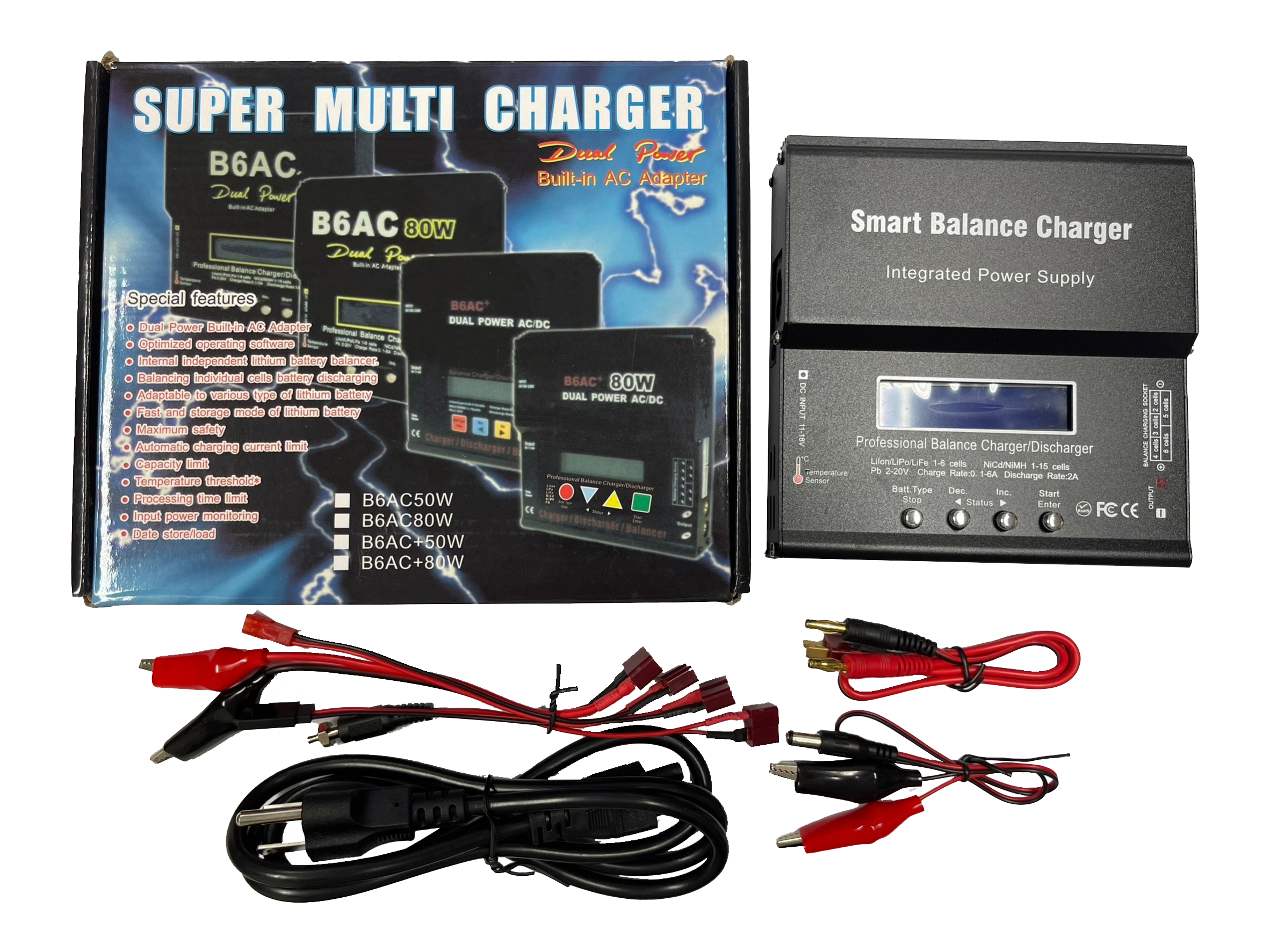 Charger B6AC B6AC 80W Super Multi Charger