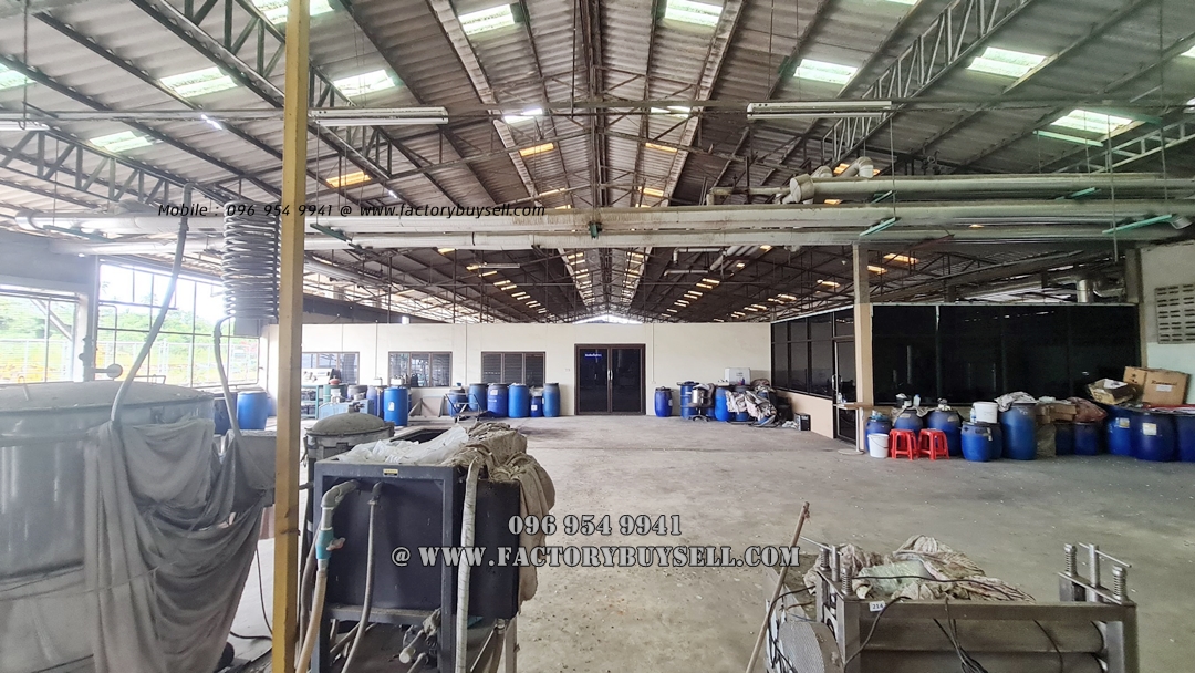工厂出售,尺寸 10 莱,有许可证工厂 (Rg. 4), Krathum-Baen District, Samut-Sakhon ขายโรงงาน 10 ไร่ มีใบ รง.4 กระทุ่มแบน สมุทรสาคร
