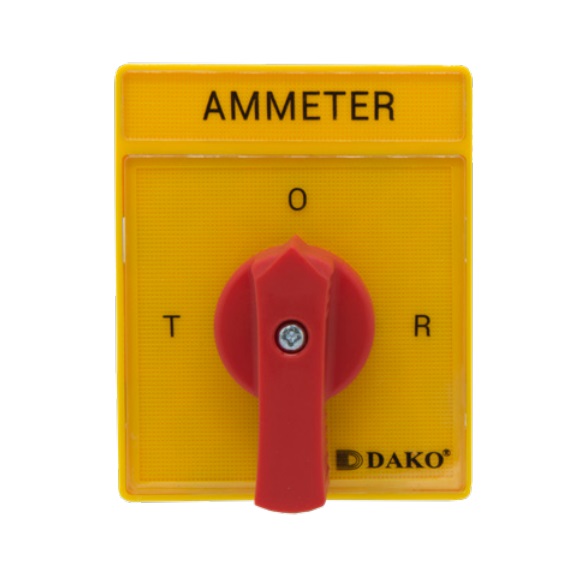 DCS-AS-123 แอมป์ซีเล็คเตอร์ 16A 220V (AMP SELECTOR)3POLE 3STAGE"DAKO"