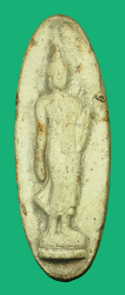 *36148 พระพุทธลีลา 25 พุทธศตวรรษ ปี 2500 เนื้อดิน 9.1