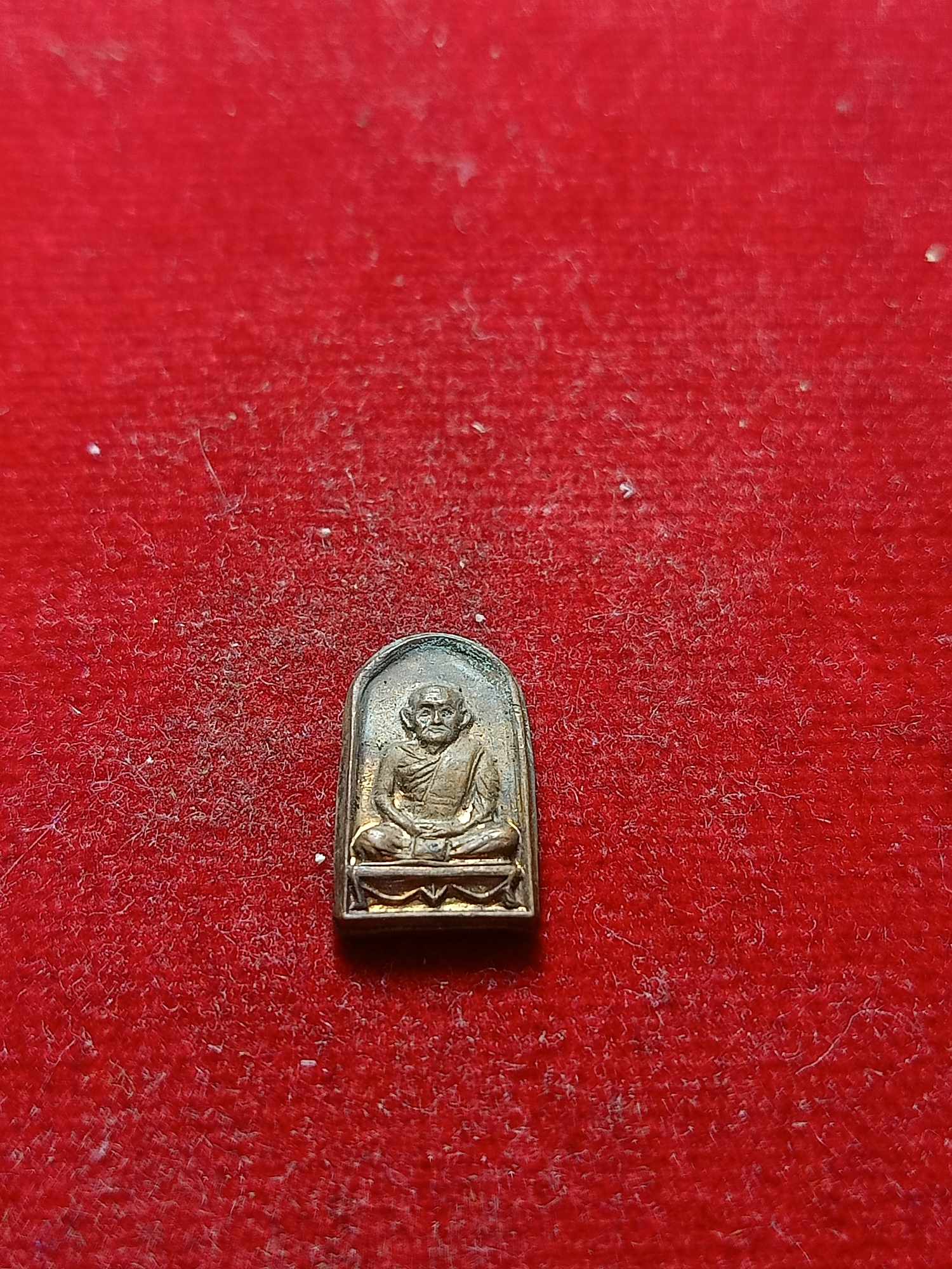 เหรียญปรกใบมะขาม หลวงพ่อเงิน วัดท้ายน้ำ จ.พิจิตร (SKU-03886)