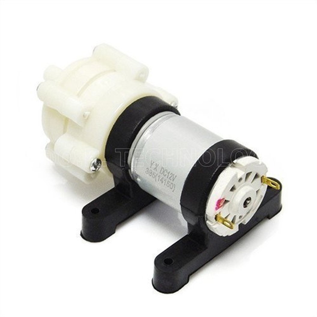 (1ชิ้น) AC152 ปั้มน้ำ MINI Aquarium water Pump R385 6-12VDC