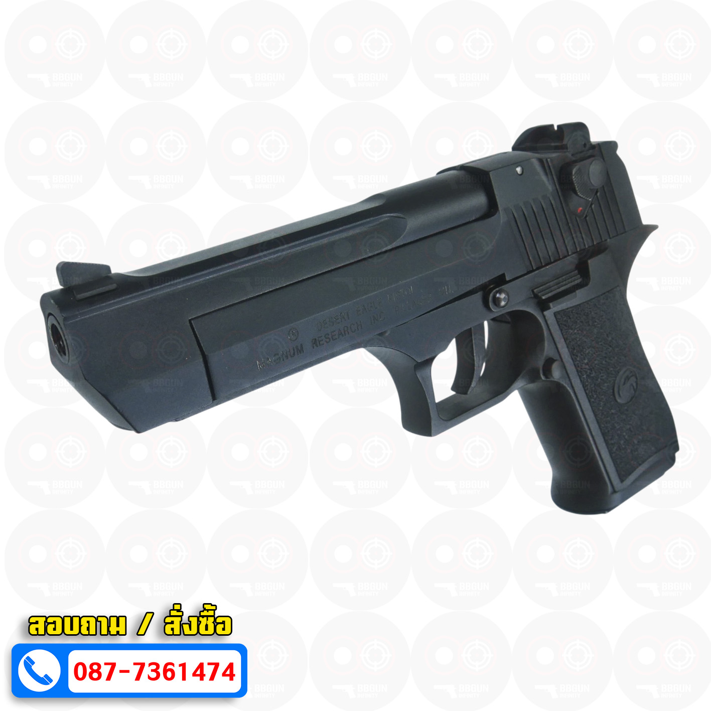 แบลงค์กัน RETAY EAGLE X Desert Eagle สีดำ Black BLANK GUN