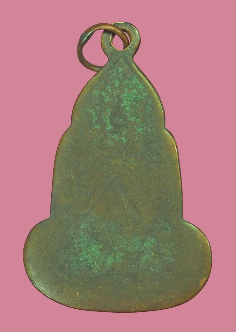 *38705 เหรียญโรงเจเซียงเข่งเปาอิ้ว ชลบุรี ปี 249X ห่วงเชื่อมเก่า 26