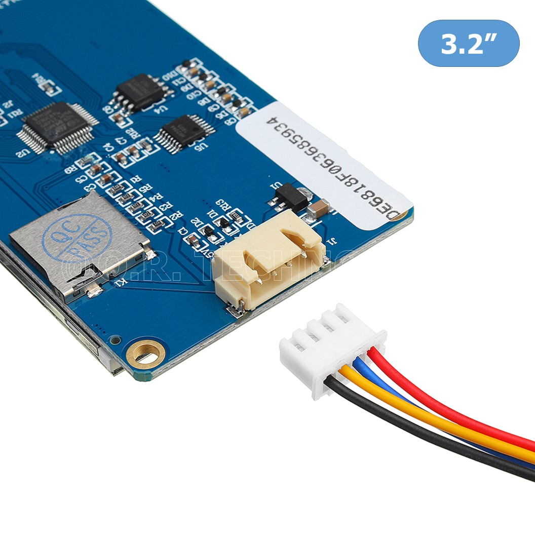 (1ชิ้น) AA294 จอแสดงผล แบบสัมผัส Nextion NX4024T032 ขนาด 3.2 นิ้ว Resistive Touch Screen Man-machine interface HMI kernel
