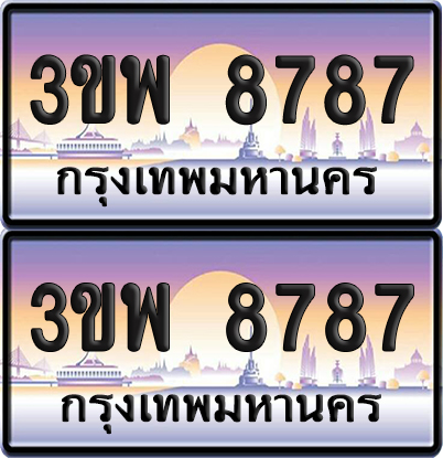 ทะเบียน PAITABIEN 8787 – เลขประมูล 3ขพ 8787 (4)