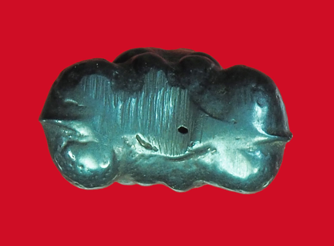 *33259 พระปิดตา เนื้อเมฆพัตร เก่า ไม่ทราบที่และปีสร้าง 6