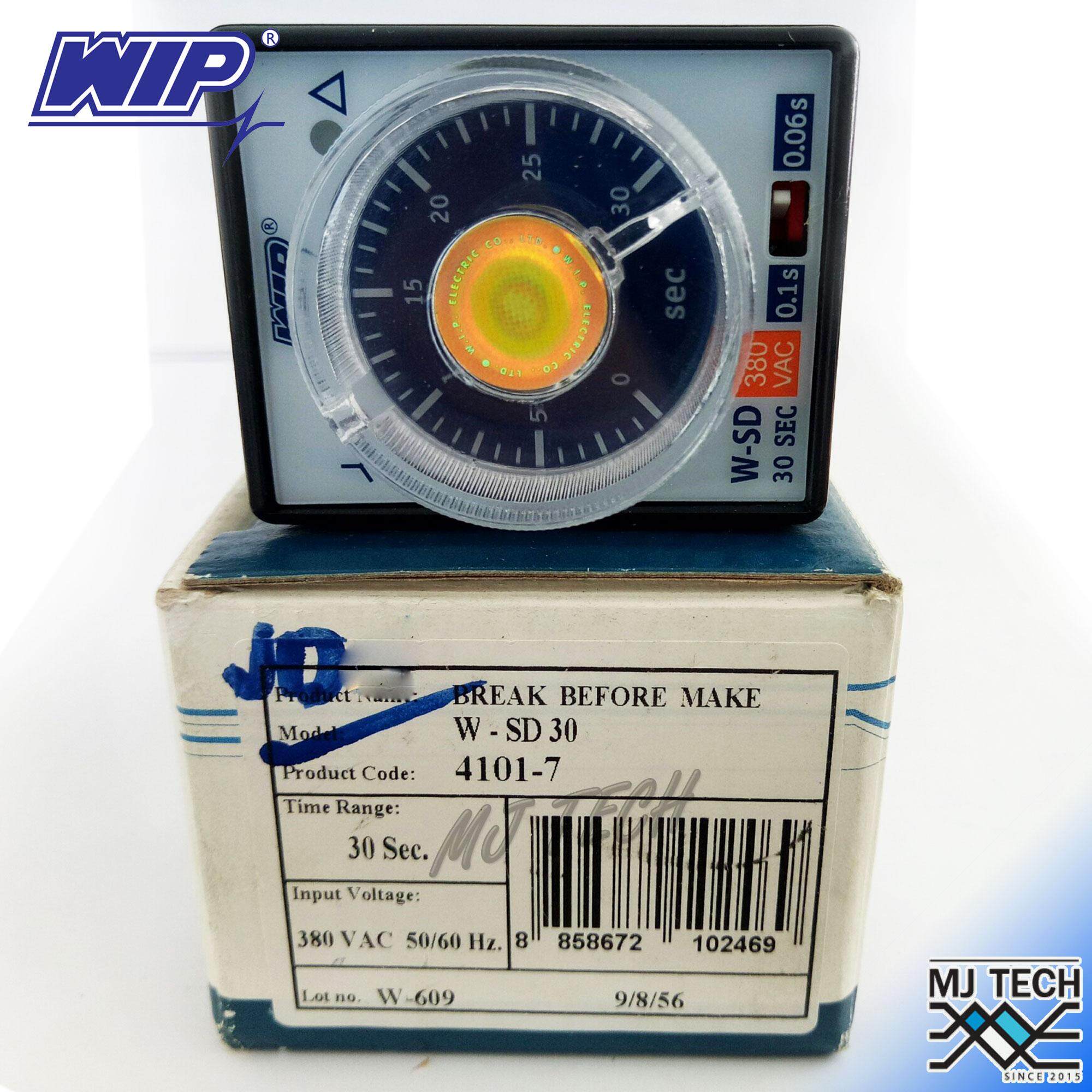 WIP ดิมเมอร์ STAR-DELTA TIMER Input 380 VAC 50/60Hz. รุ่น W-SD30