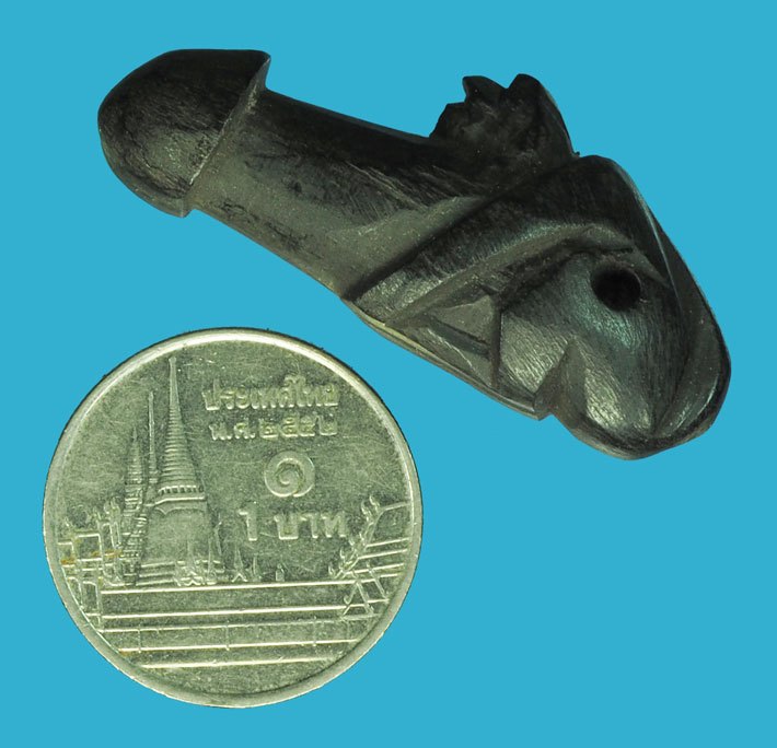 *38000 ปลัดขลิกหลวงพ่อกลั่น วัดอินทราวาส อ่างทอง เนื้อไม้งิ้วดำ 12