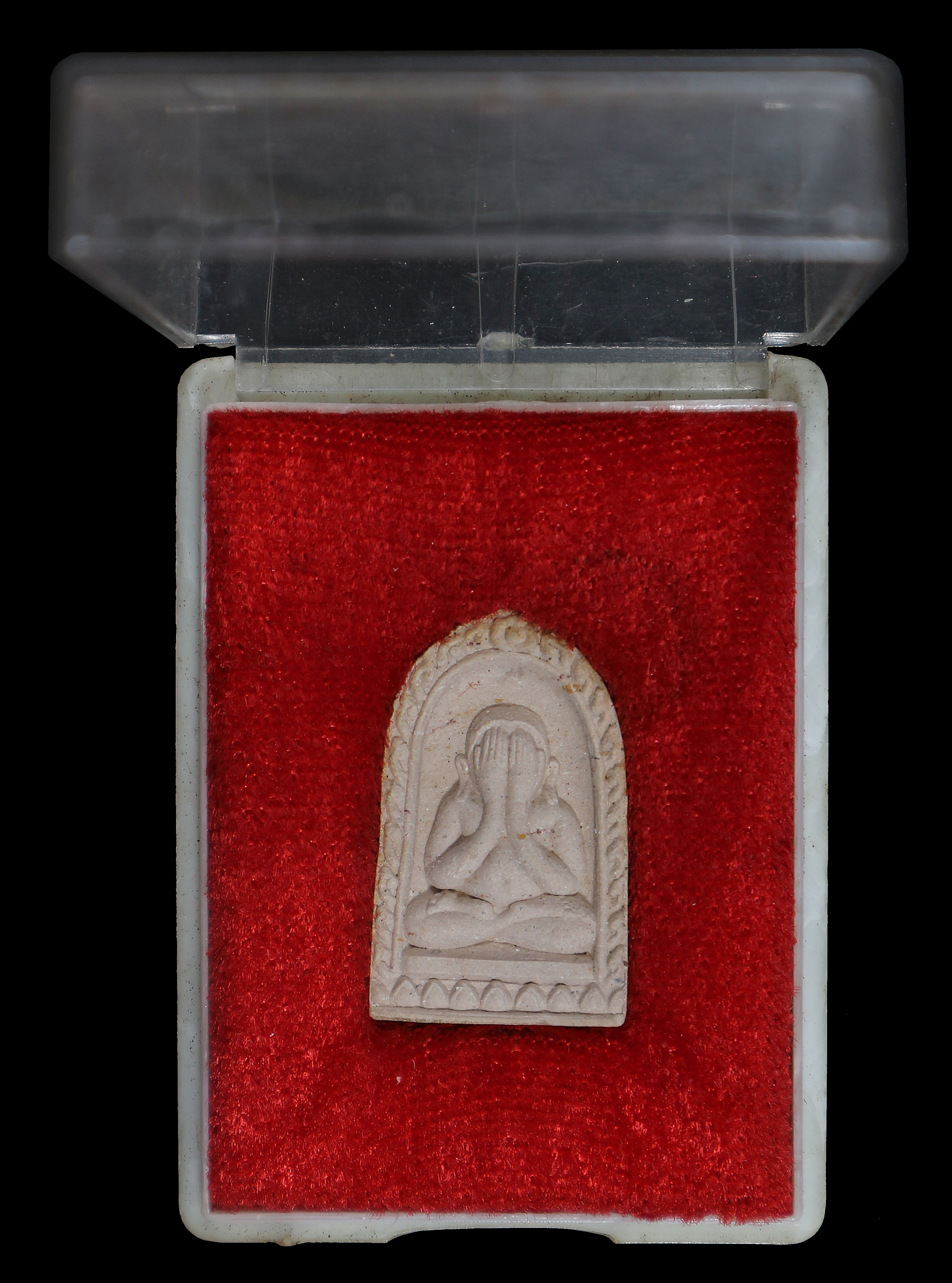 พระปิดตามหาลาภ รุ่นรวยไม่เลิก วัดปรกสุธรรมาราม ปี 2533 พร้อมตลับจากวัด