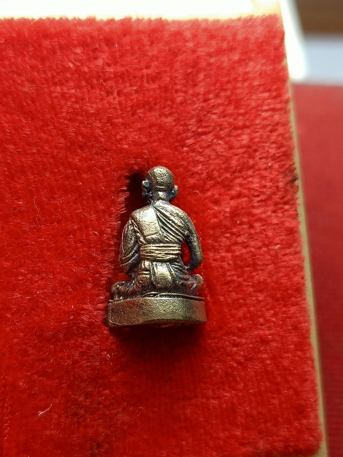 รูปหล่อหลวงพ่อขวัญ ปวโร วัดเทพสิทธิการาม จ.พิจิตร พร้อมกล่อง (SKU-12500)