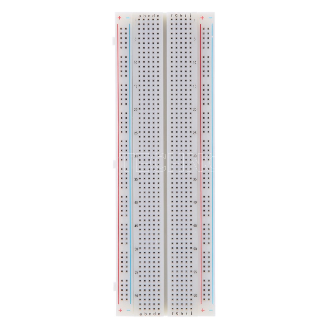 (1ชิ้น) AA071 บอร์ดทดลอง ขนาด 830 Points Solderless Breadboard โฟโต้บอร์ด MB-102