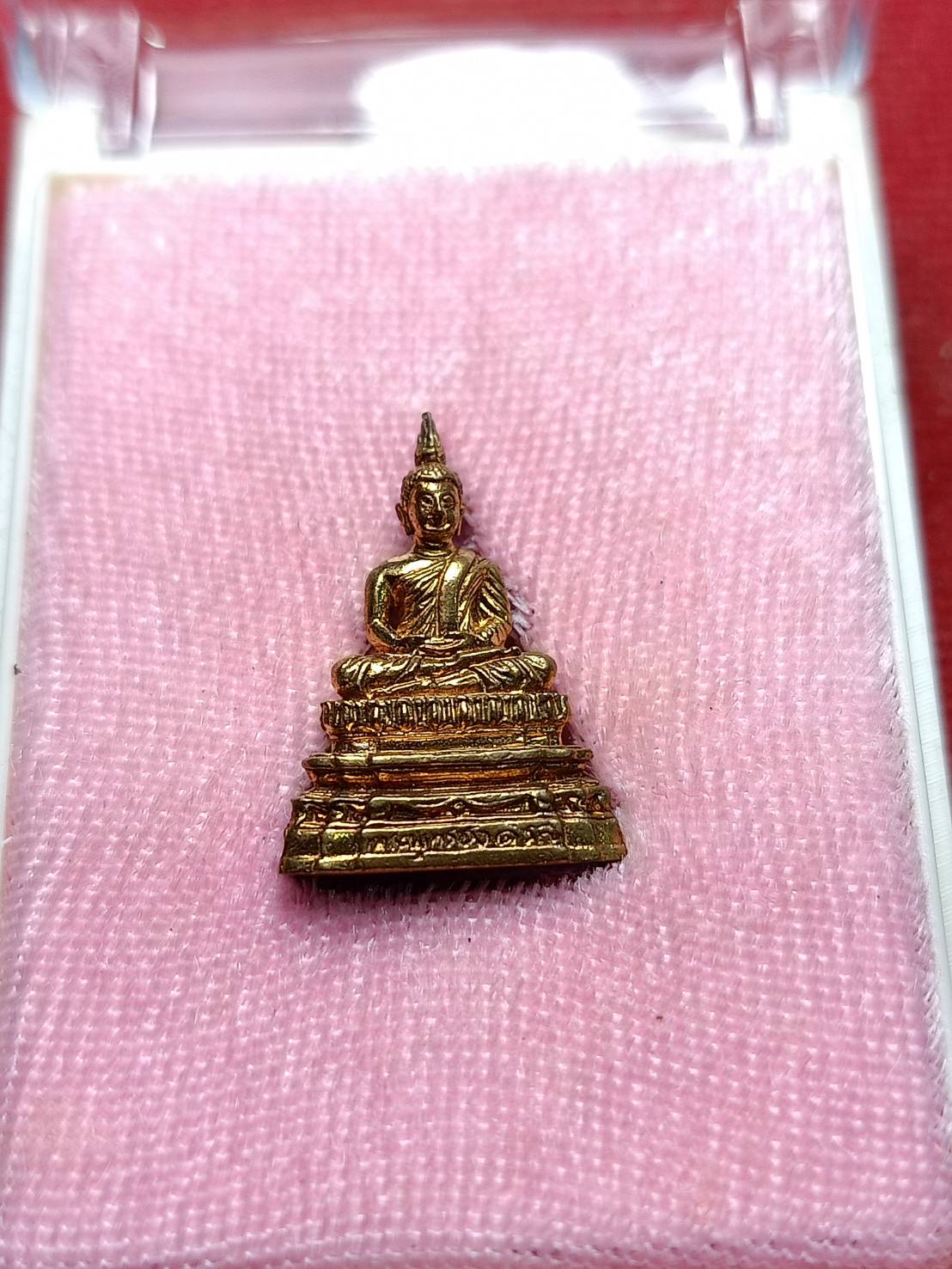 พระชัยวัฒน์พระพุทธอังคีรส วัดราชบพิธสถิตมหาสีมาราม กทม. ปี 2555 พร้อมกล่อง (SKU-06674)