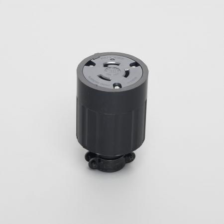 AMERICAN DENKI 3324R 3-Pole 3-Wire 30A 250V Connector Body (Rubber Housing)