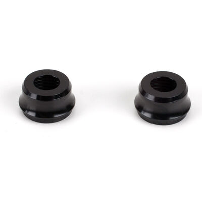 LOSA5421 15mm Shock Caps Bottom (2): 8B, 8T, 8X, 8XE
