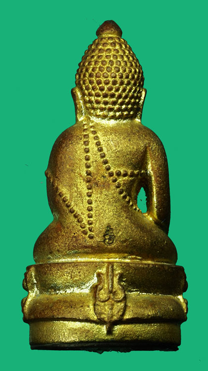 *35110 พระกริ่งจักรตรี พระนามมาภิไธย สก. สภาผู้แทนราษฏร จัดสร้าง เนื้อทองทิพย์ กล่องเดิม(หลวงปู่หงษ์ วัดเพชรบุรี ร่วมปลุกเสก) 7