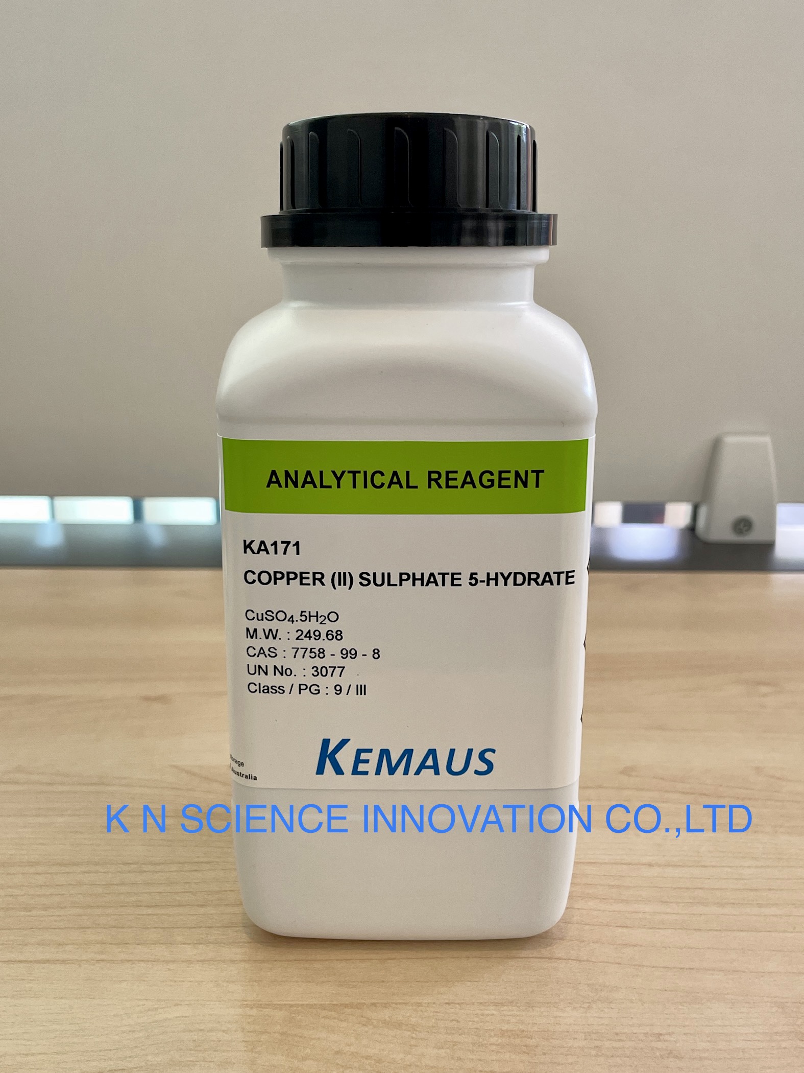 COPPER (II) SULPHATE 5 hydrate (Cupric Sulphate) AR KemAus 500 GM KA171