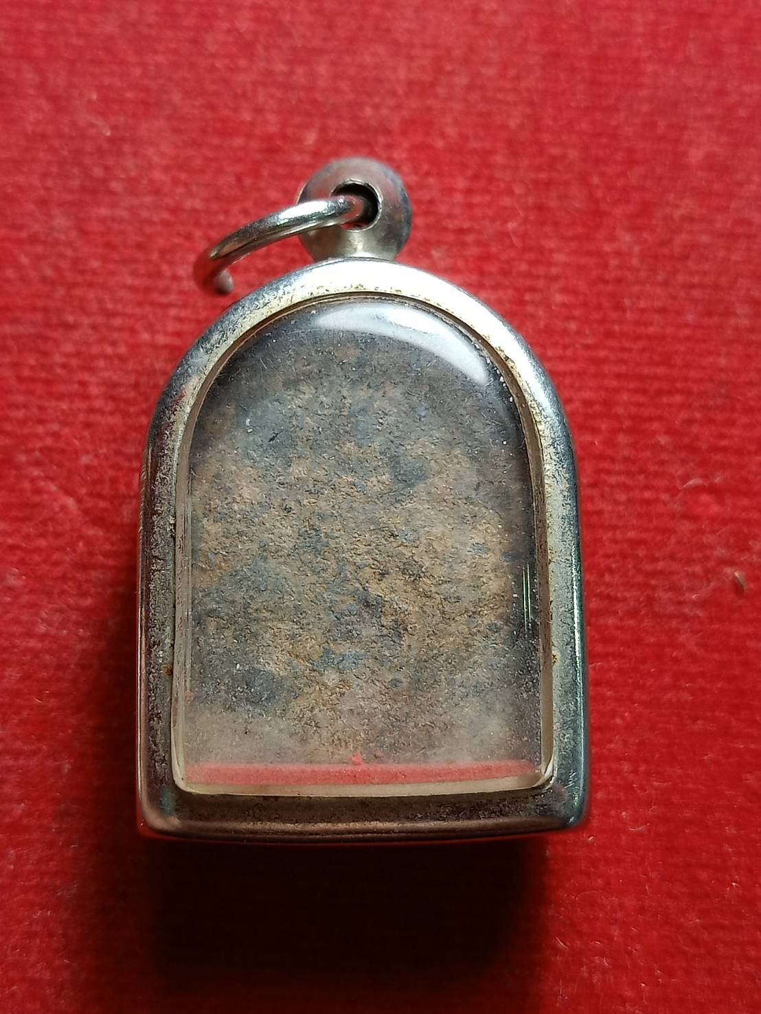 พระซุ้มกอเนื้อชิน หลวงพ่ออั้น วัดพระญาติการาม จ.อยุธยา (SKU-08757)