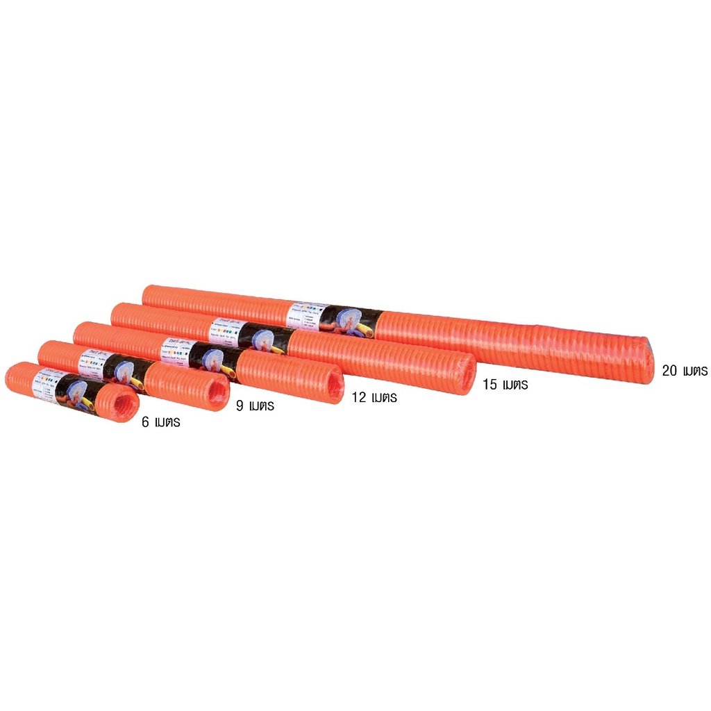 สายลม PU แบบสปริง ขนาด 5X8 สีส้ม (ราคารวมแวท) STARWAYแท้ สายลม สายต่อถังลม สายเติมลมรถ