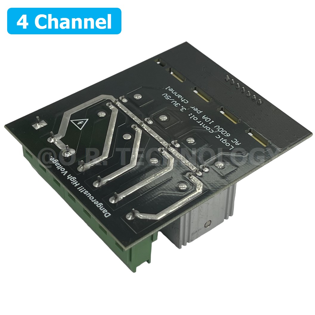 (1ชิ้น) AA635 โมดูลหรี่ไฟ 4 ช่อง AC Dimmer Module PWM control 4 Channel 220VAC 10A โมดูลขับมอเตอร์ สำหรับ Arduino