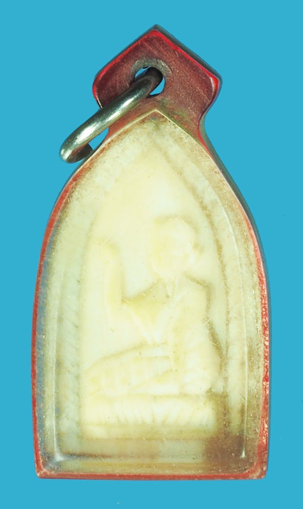 ขายแล้ว*38735 นางกวักแกะ หลวงพ่อกวย วัดโฆษิตราราม ชัยนาท เลี่ยมพลาสติกเดิมจากวัด 27