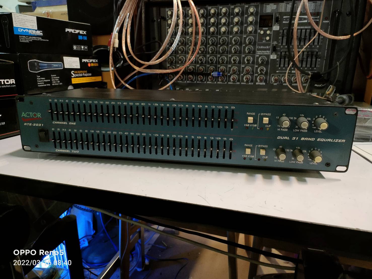 ACTOR DUAL 31 BAND EQUALIZER รุ่น ATE-2031