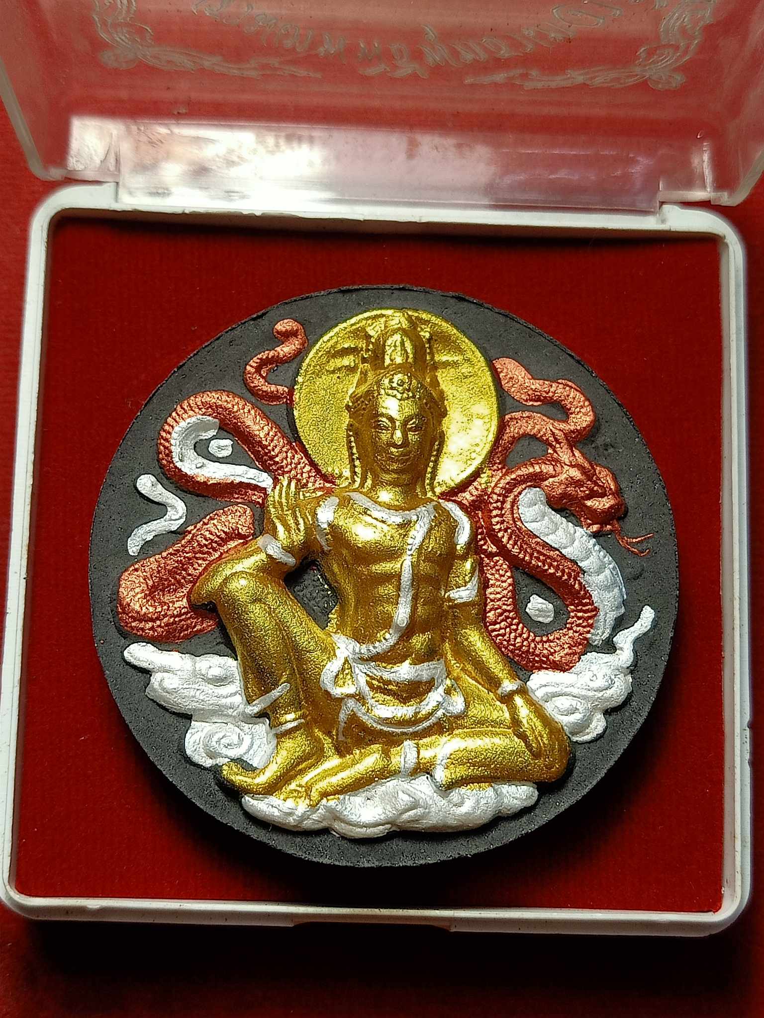 พระจตุคามรามเทพ พิธีพุทธาเทวาภิเษก รุ่นโครตเศรษฐี ศาลหลักเมือง จ.นครศรีธรรมราช พร้กมกล่อง (SKU-02568)