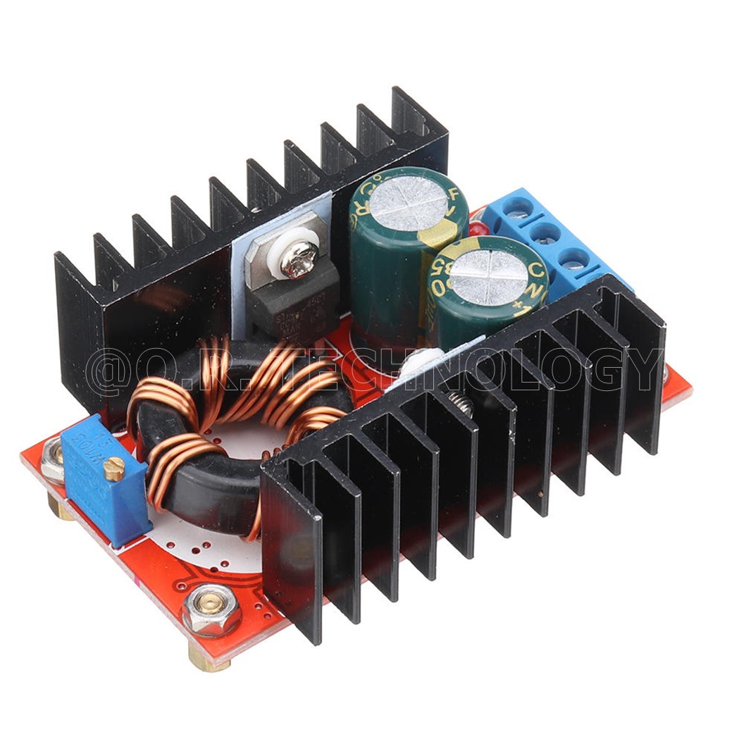 (1ชิ้น) NA065 โมดูลเพิ่มแรงดันไฟ โมดูลแปลงไฟ Boost Converter DC-DC 10-32V to 12-35V 150W 6A Step Up Voltage Charger Module
