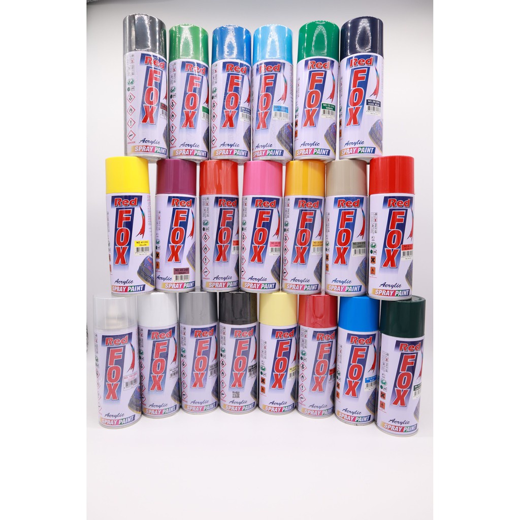 สีสเปรย์ Red FOX ขายส่งยกลัง ของแท้!!