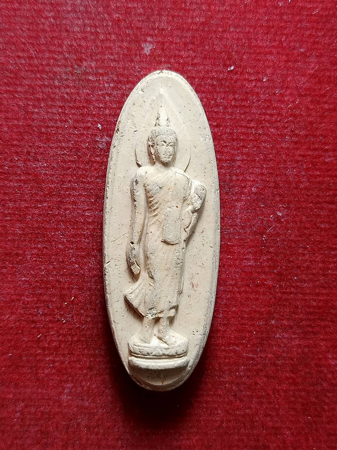 พระพุทธ 25 ศตวรรษ เนื้อดิน ปี 2500 กทม. (SKU-12533)