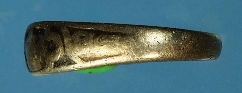 *28022 แหวนพระพุทธโสธร เนื้อเงิน เก่า ไม่ทราบปี สภาพใช้ 25