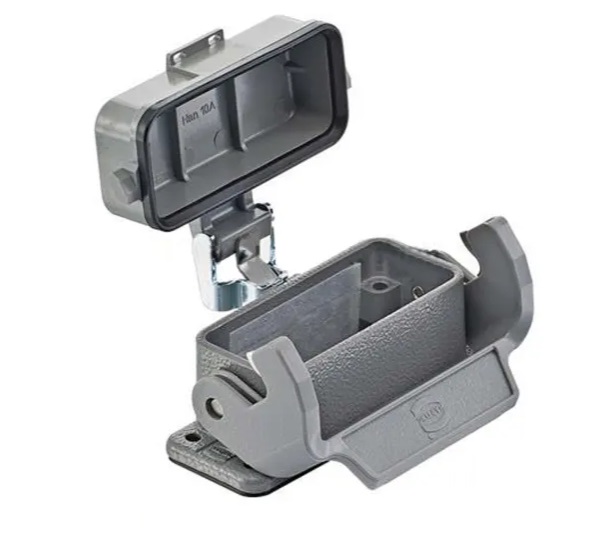 09200100321 HAN10A single buckle with cover "HARTING "
