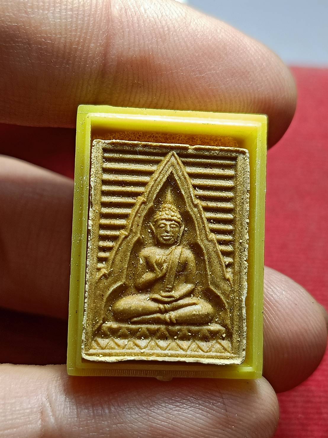 พระผงของขวัญ พระปากน้ำรุ่น 6 พระไตรปิฎก กทม. พร้อมกล่อง (SKU-11357)