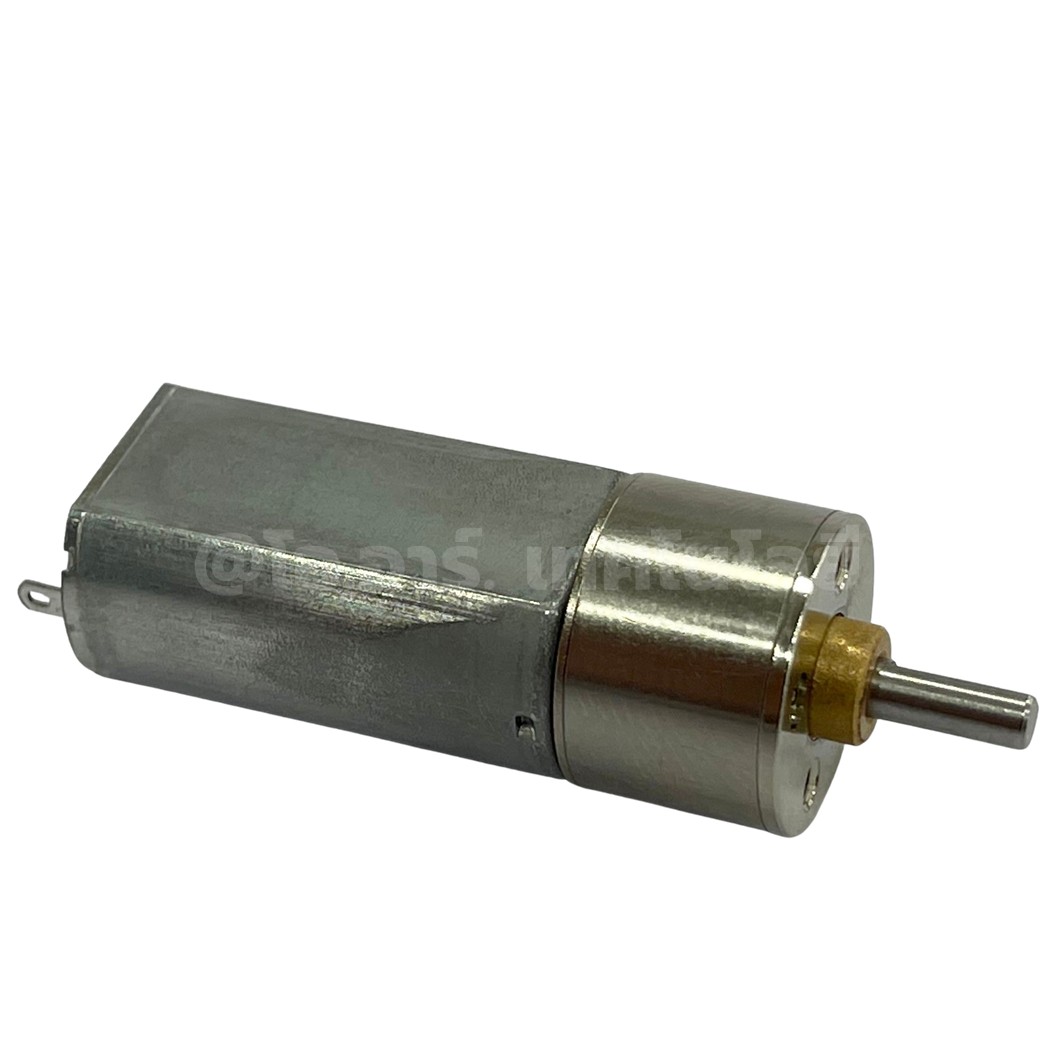 16GA มอเตอร์เกียร์ 16GA-050 DC 6V/12V 10RPM-1200RPM Gear Motor DC แกนขนาด 3mm D Shaft มอเตอร์ มอเตอร์ตัวเล็ก 6VDC/12VDC 10/60/100/200/400/600/800/1000/1200RPM