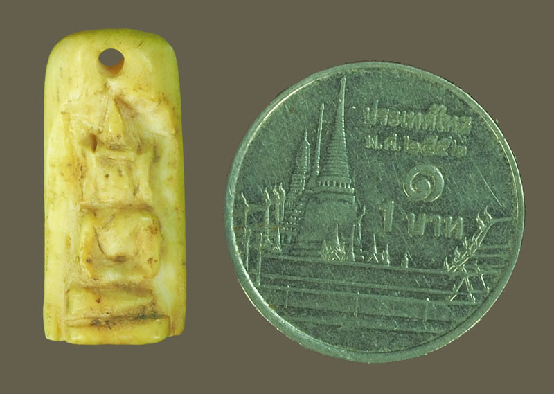 *38240 พระแกะ ศิลปชาวบ้าน มีอายุ (เนื้อนี้้ถ้าเป็นพระพิมพ์หลวงพ่อเดิมแท้เลย) 12