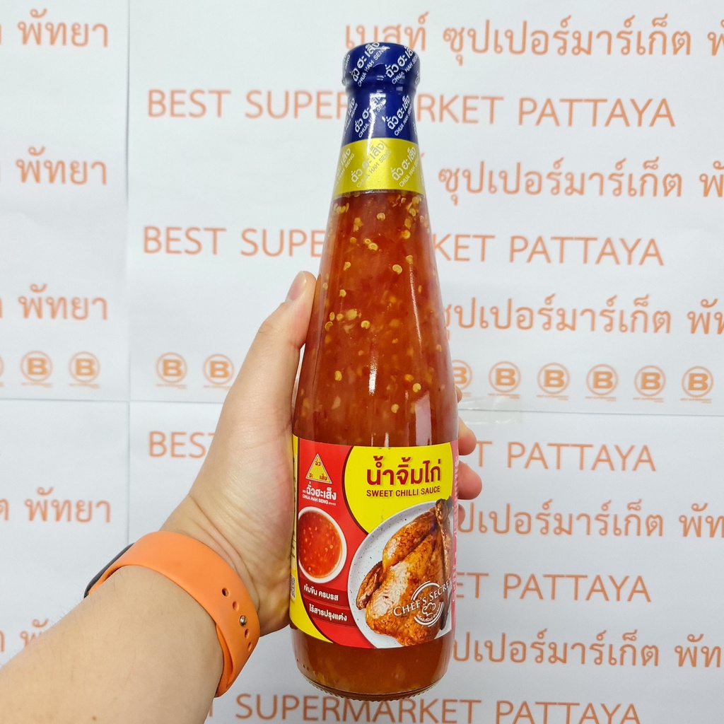 ฉั่วฮะเส็ง น้ำจิ้มไก่ 730 กรัม Chua Hah Seng Sweet Chili Sauce 730 g.