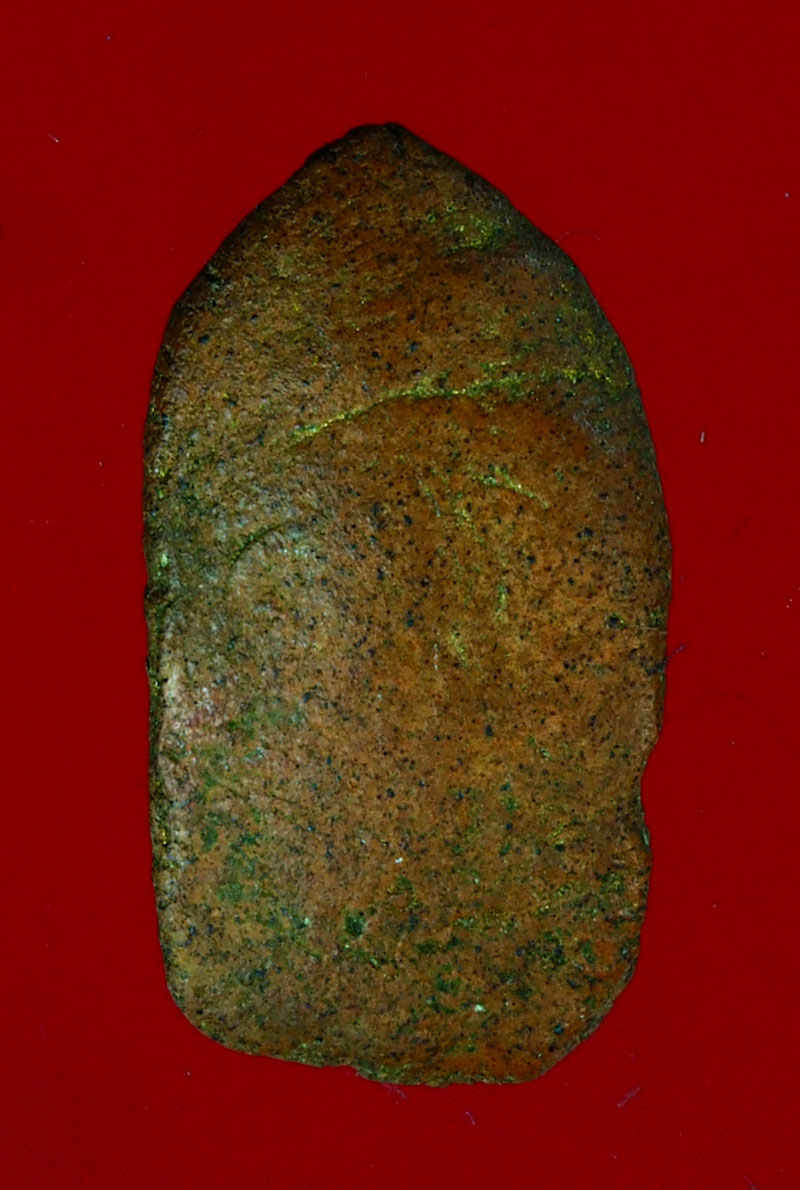 *28260 พระเนื้อดินลงบรอนซ์ทอง ไม่ทราบที่และปีสร้าง 13