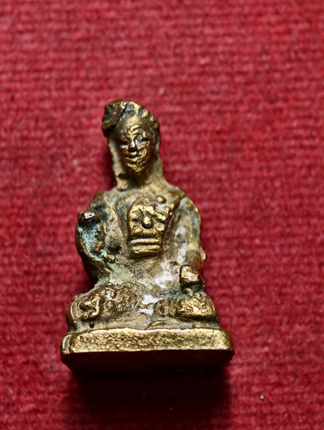 นางกวัก หล่อโบราณ รุ่นแรก หลวงพ่อพูล วัดไผ่ล้อม จ.นครปฐม (SKU-13580