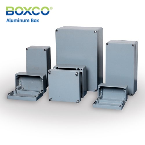 BC-AL-060603 W x L x H(mm) 64x58x34 Aluminum boxes -BOXCO