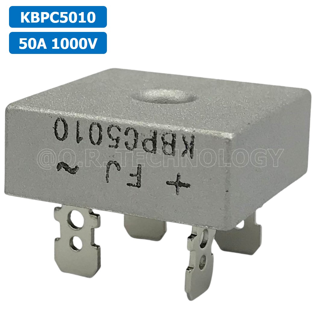 (1ชิ้น) KBPC5010 ไดโอดบริด Diode Bridge Rectifier 50A 1000V