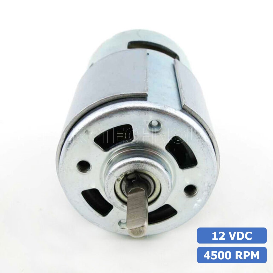 (1ชิ้น) JB180 มอเตอร์ 775 12VDC 4500RPM มอเตอร์ความเร็วสูง มอเตอร์สว่าน แกนขนาด 5mm DC Motor 775 D Shaft