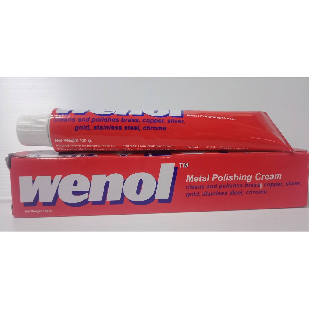 ครีมขัดโลหะ น้ำยาขัดเงา วีนอล WENOL 50 100 กรัม