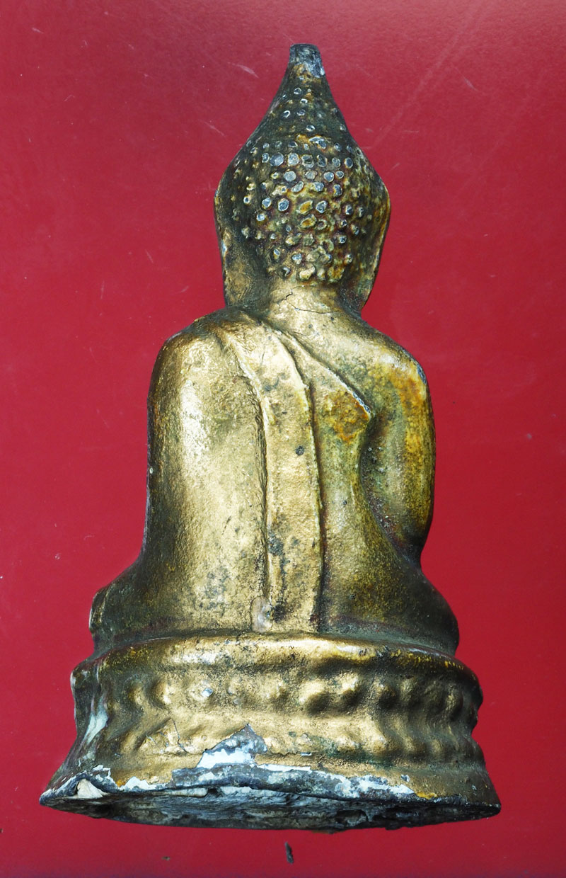 *28973 พระรัตนะ ลงทองบรอนซ์ เก่ามีอายุ เนื้อชินตะกั่ว 13