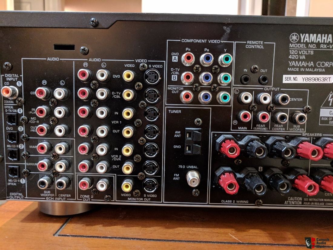 YAMAHA RXV-640 (ส่งฟรี ยกเว้นเขตพิเศษ)